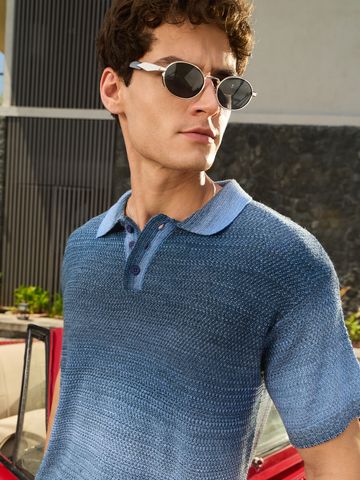 Buy Everyday Polo: Slate Mens Polo Online P09