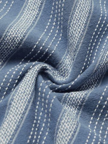 Buy Striped Shirt: Lagoon Men Utility Shirts Online C76