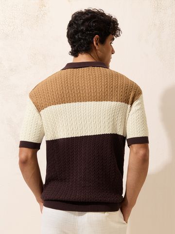 Buy Flat knit Polo: Magnum Men Oversized Polo Online P09
