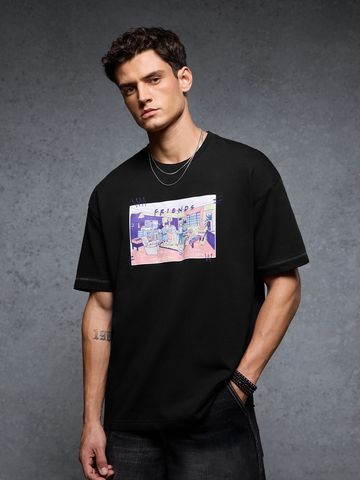 Buy FRIENDS: There For You Men Oversized T-Shirts Online OS23