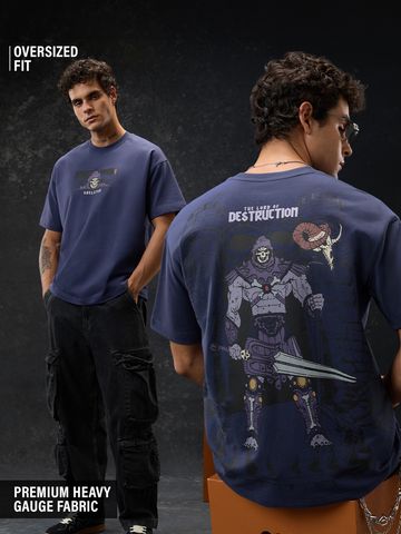 Buy He-Man: Skeletor Men Oversized T-Shirt Online OS23