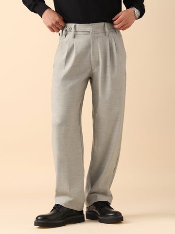 Buy Korean Pants: Bisque Men Korean Pants Online F56