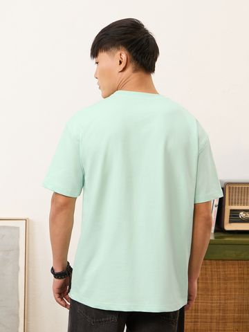 Buy Oversized T-Shirt: Apple Mint Men Online OS23