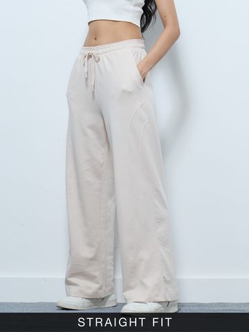 Buy Solids: Off-White Women Flared Joggers Online JB65