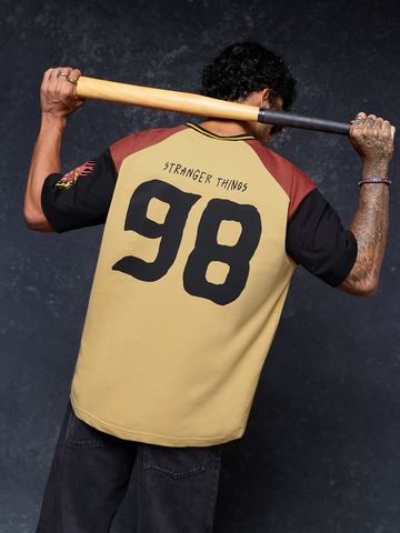 Buy Stranger Things: The Club Men Oversized Raglan T-Shirts Online OS23
