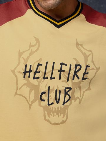 Buy Stranger Things: The Club Men Oversized Raglan T-Shirts Online OS23