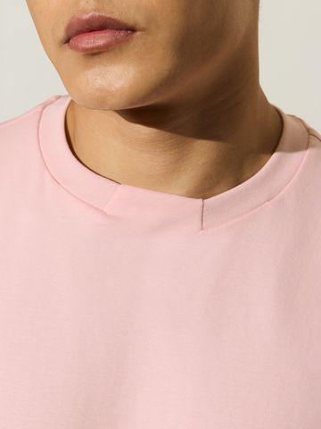 Buy Oversized T-Shirt: Pastel Pink Men Oversized T-Shirts Online OS23