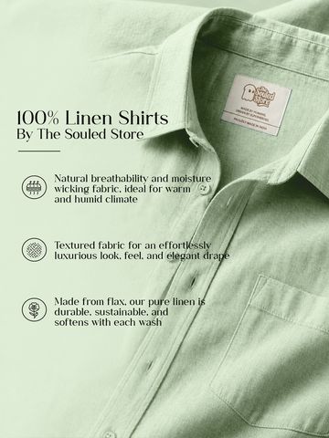 Buy Solids: Green Garden Men Relaxed Shirts Online C76