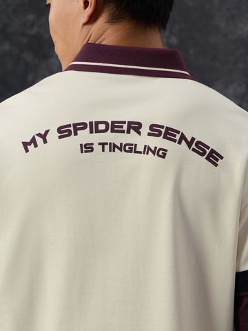 Buy Spider-Man: Spider Sense Oversized Polos Online P09
