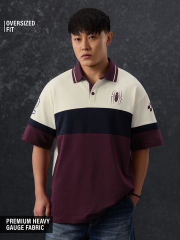 Buy Spider-Man: Spider Sense Oversized Polos Online P09