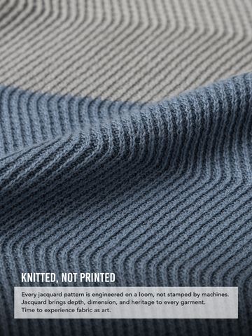 Buy Jacquard Polo: Mulberry Men Oversized Polo Online P09