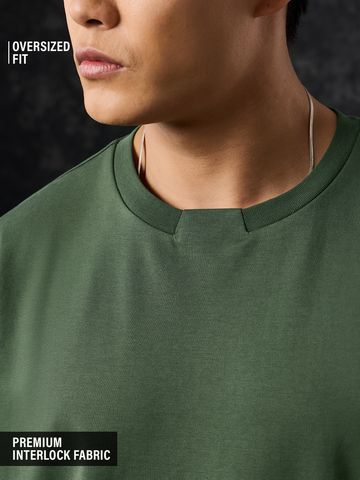 Buy Oversized T-Shirt: Forest Breeze Men Oversized T-Shirt Online OS23