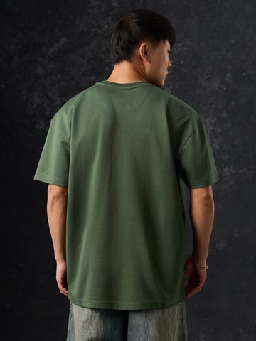 Buy Oversized T-Shirt: Forest Breeze Men Oversized T-Shirt Online OS23
