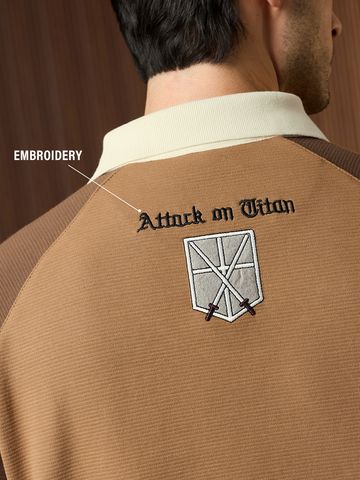 Buy Attack On Titan: Training Corps Men Polos Online P09