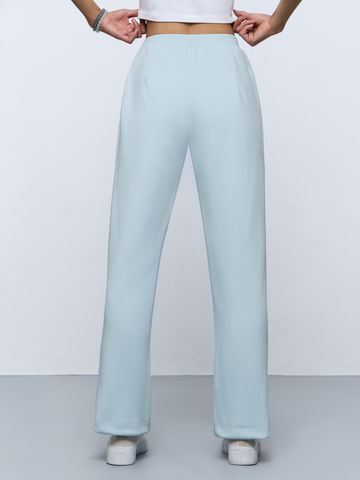 Premium Scuba Joggers: Sky Blue Women Joggers JB65