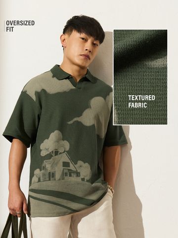Buy Oversized Polo: House Men Oversized Polos Online P09