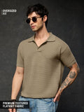 Buy Classic Polo: Ecru Men Polo Online P09