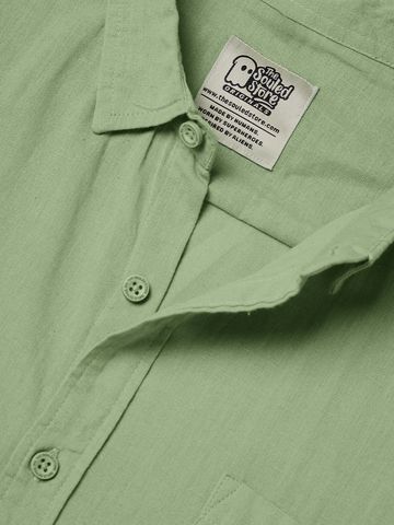 Buy Cotton Linen: Light Green Online at The Souled Store. C76