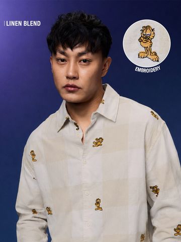 Buy Garfield: Poses Men Relaxed Shirts Online C76