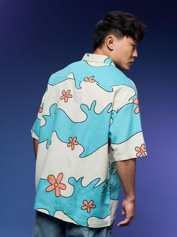 Buy Scooby Doo: Mystery Machine Men Oversized Shirt Online C76