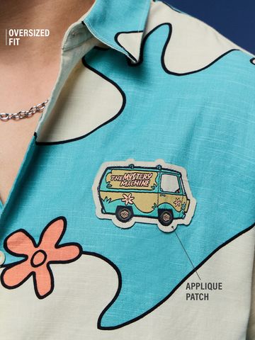 Buy Scooby Doo: Mystery Machine Men Oversized Shirt Online C76