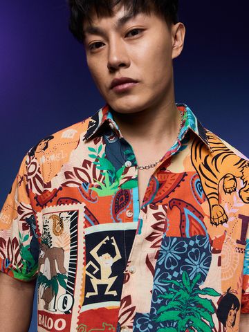 Buy Jungle Book Indie Print Summer Shirts Online at The Souled Store. C76