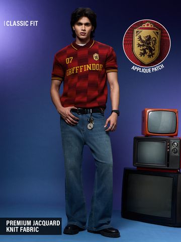 Buy Harry Potter: Gryffindor Oversized Polo Online. P09