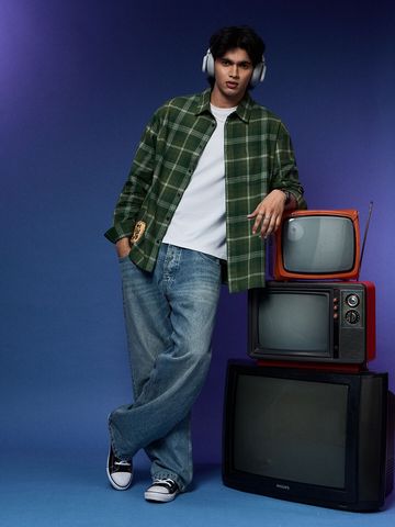 Buy Bugs Bunny: Samurai Men Relaxed Shirts Online C76