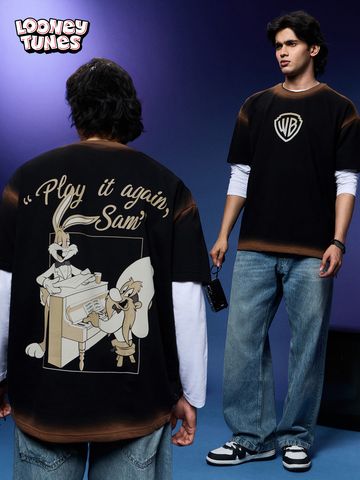 Buy Looney Tunes: Play It Again Oversized T-Shirts Online OS23
