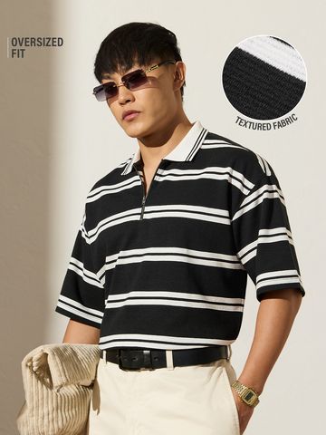 Buy Oversized Polo: Midnight Men Oversized Polos Online P09