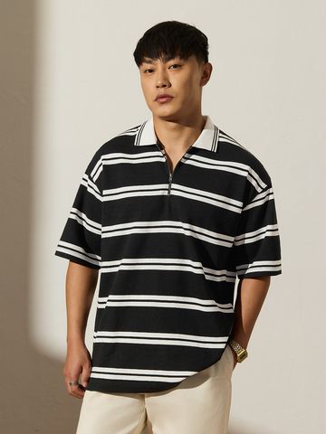 Buy Oversized Polo: Midnight Men Oversized Polos Online P09