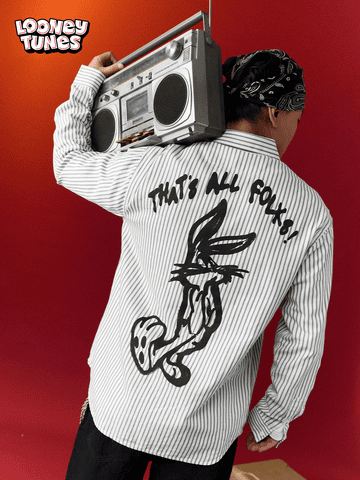 Buy Looney Tunes: That's All Folks Men Regular Shirts Online C76