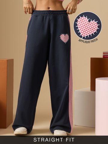Buy Straight-Fit Joggers: Heart Picnic Women Joggers Online JB65