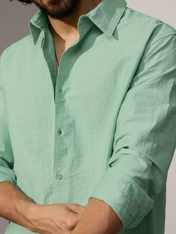 Buy Textured Shirt: Alpine Men Relaxed Shirts Online C76
