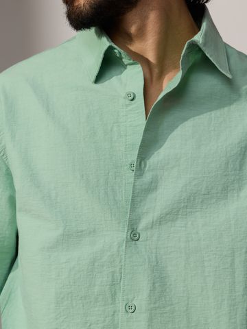 Buy Textured Shirt: Alpine Men Relaxed Shirts Online C76