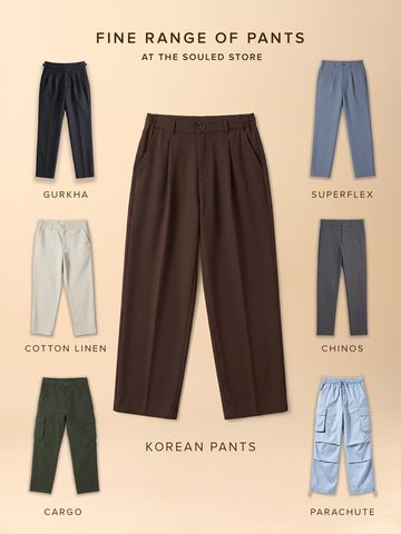 Buy Korean Pants: Fudge Men Korean Pants Online F56