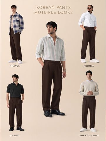 Buy Korean Pants: Fudge Men Korean Pants Online F56