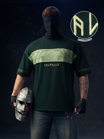 Buy Oversized T-Shirt: Valhalla Men Super Oversized T-Shirt Online OS23