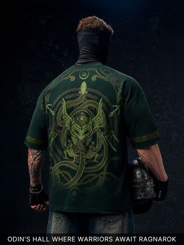 Buy Oversized T-Shirt: Valhalla Men Super Oversized T-Shirt Online OS23