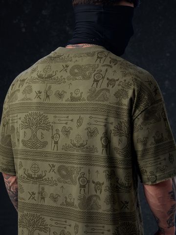 Buy Oversized T-Shirt: Ragnarok Men Oversized T-Shirt Online OS23