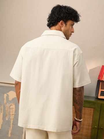 Buy Oversized Shirt: Coastal Vibe Men Oversized shirts Online C76