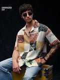 Buy Kung Fu Panda: Tibet Men Oversized Shirts Online C76