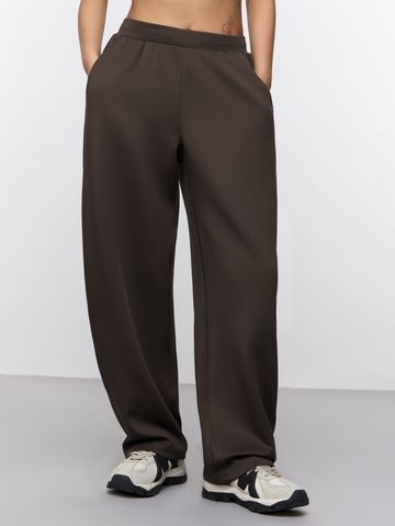 Premium Scuba Joggers: Cocoa Women Joggers JB65