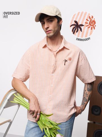 Buy Oversized Shirt: Candy Men Oversized Shirts Online C76