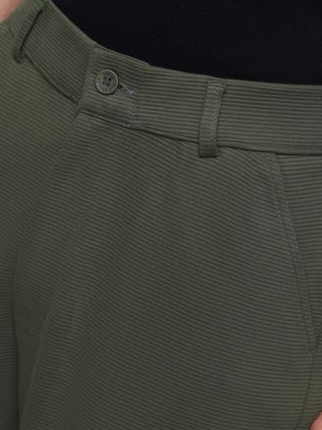 Buy Ottoman Textured Pants: Olive Men Pants Online F56
