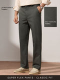 Buy Classic-Fit Pants: Dark Olive Green Men Pants Online F56
