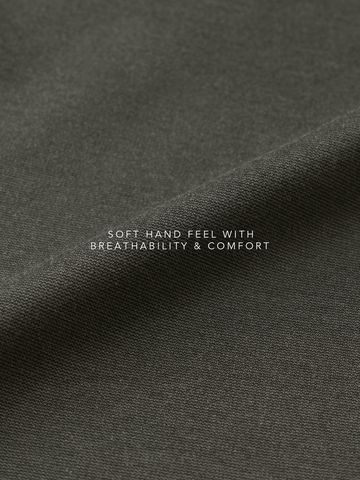 Buy Classic-Fit Pants: Dark Olive Green Men Pants Online F56