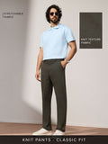 Buy Classic-Fit Pants: Chocolate Brown Men Pants Online F56