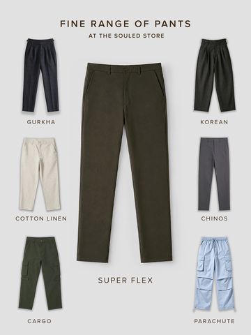 Buy Classic-Fit Pants: Chocolate Brown Men Pants Online F56