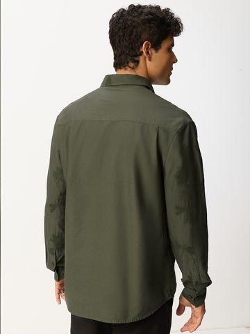 Buy Printed Shirt: Nature Men Relaxed Shirts Online C76